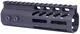 Guntec USA 6in Ultra Lightweight Thin M-LOK Free Floating Handguard w/ Monolithic Top Rail Anodized Black