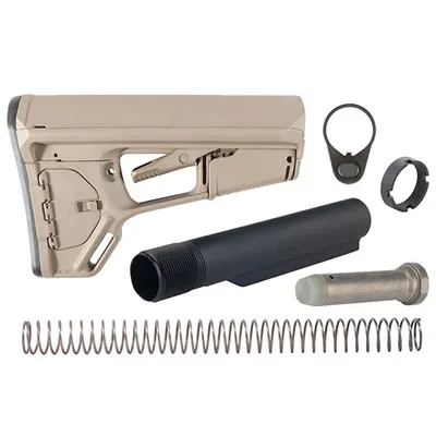 AR-15 ACS-L Mil-Spec Collapsible Stock Assembly FDE