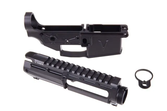 V Seven 7075 LR Enlightened AR-15 Receiver Set
