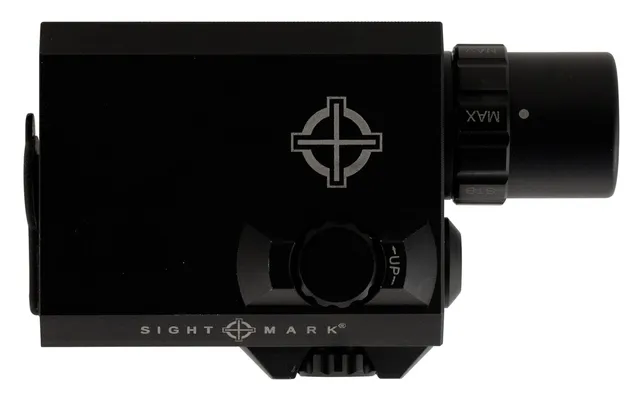 Sightmark LoPro Mini 300/150/5 lm LED Combo Flashlight and Laser Sight, Black