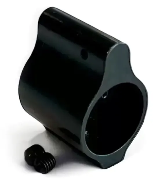 Moriarti AR-15/AR-10.750 Low Profile Gas Block Steel Black 1in