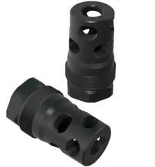 Comstock Armory Compact 9mm Facemount Muzzle Brake - 5/8x24