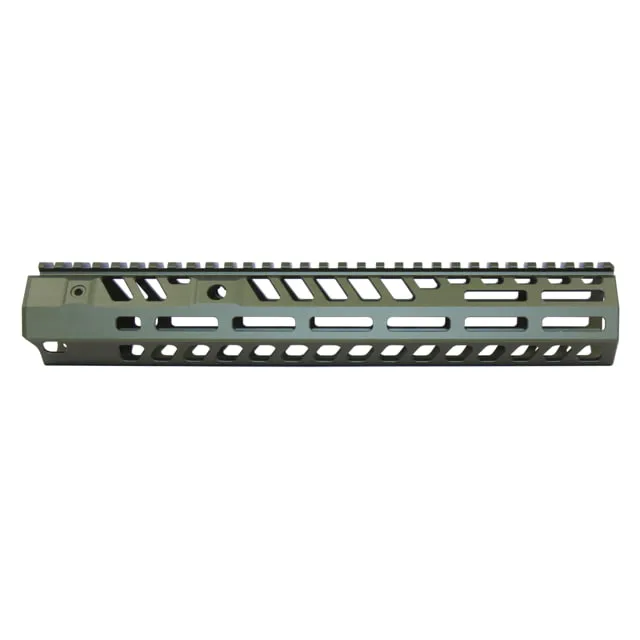 Guntec USA Socom Series 12 in Suppressor Compatible Handguard Anodized Green