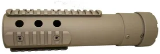 Precision Reflex Gen 3 Free Float Forearm Round Style Intermediate Length Carbon Fiber Flat Dark Earth