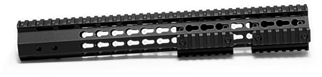 Osprey Global AR-15 Slim Handguard w/Steel Barrel Nut 15in Black