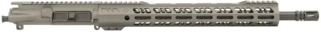 Grid Defense Complete Upper Receiver 9mm 9x19 Para 16 inch 4150 Light HBAR Barrel 1-10 Twist 14 inch M-LOK Rail A2 Flash Hider Tungsten Gray