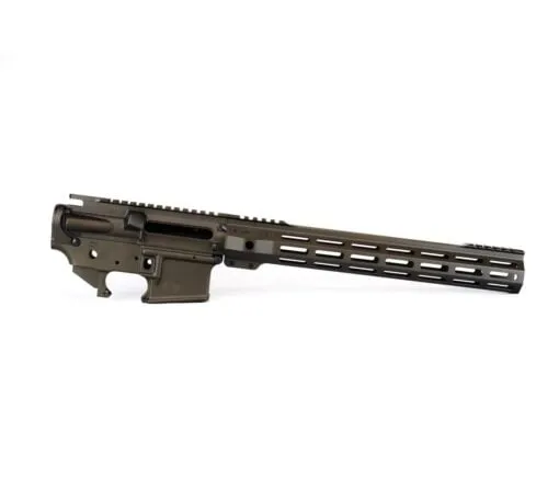 Dirty Bird AR-15 Forged Multi-Cal Receiver Set + SRMS Handguard - Black, 9.7"