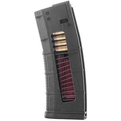 5.56 NATO 15rd Pinned Mag W/30rd Body For AR-15 BLK