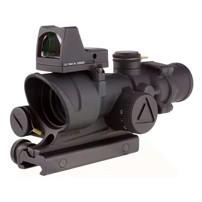Ta02 ACOG Reticle Rm01 4x32mm LED Red Crosshair 223 Ret W/Ta51 Mnt & RMR Type 2