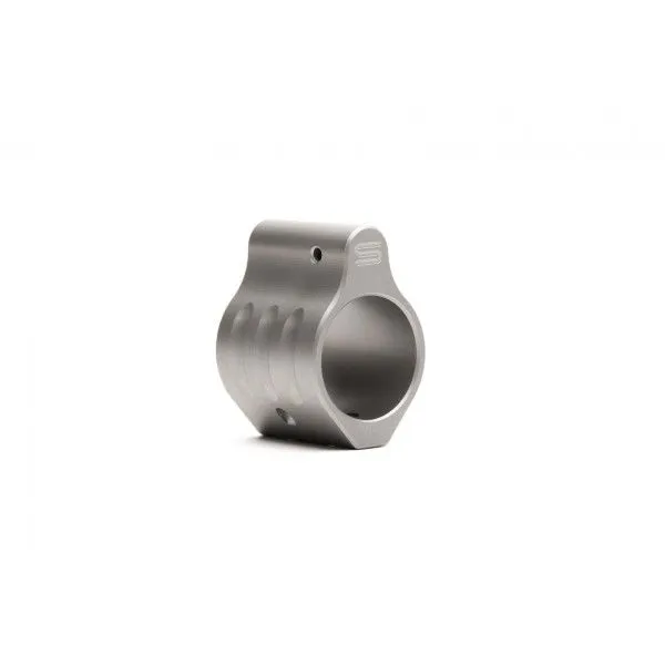 SLR GB7 .750 Non-Adjustable Micro Low Profile Gas Block w/.450 in. Set Screw Spacing Titanium