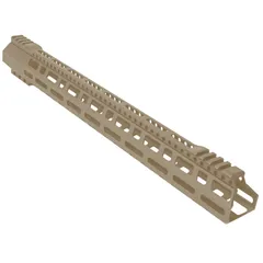 ABC RIFLE COMPANY Style Low Hybrid Cut D-Cut AR-10/DPMS LR-308 M-LOK Handguard Rail System 18in Magpul Flat Dark Earth