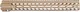Stag Arms Gen 2 Stag 10 AR-10 Slimline M-LOK Hand Guard 16.5in Cerakote FDE