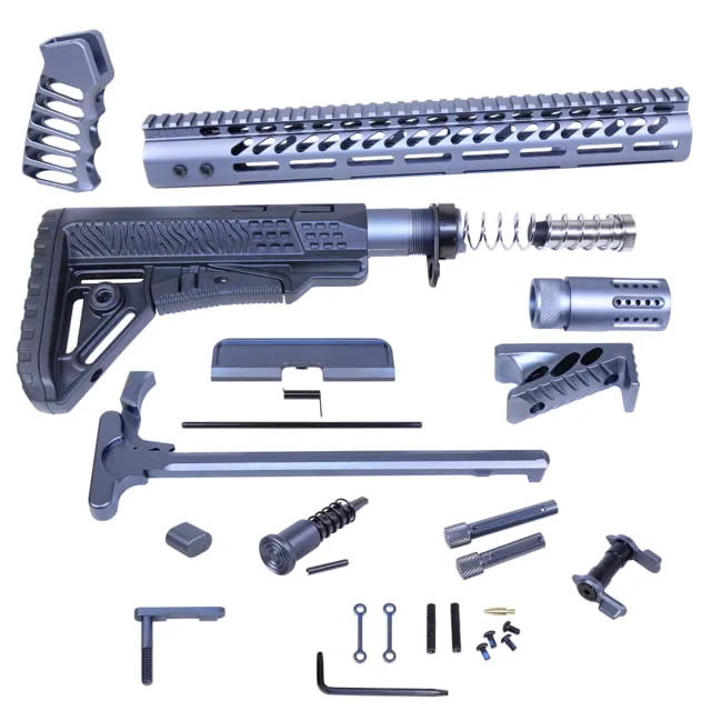 Guntec USA AR .308 Ultimate Rifle Kit Anodized Grey