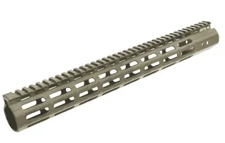 UTG Pro M-LOK AR15 15in Free Float Handguard FDE