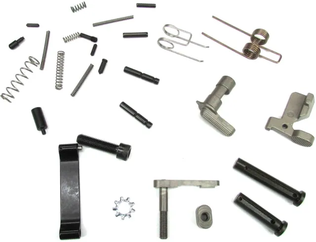 WMD Guns Lower Parts Kit .308 Mod 2 NiB-X Nickel/Black