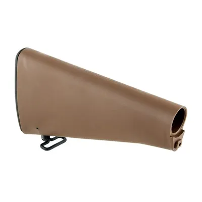 Retro AR-15 Model 601/M16A1 Buttstock Assembly Brown