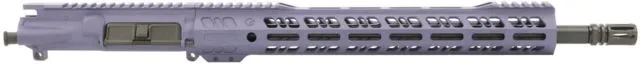 Grid Defense Complete Upper Receiver 9mm 9x19 Para 16 inch 4150 Light HBAR Barrel 1-10 Twist 14 inch M-LOK Rail A2 Flash Hider Tactical Grape