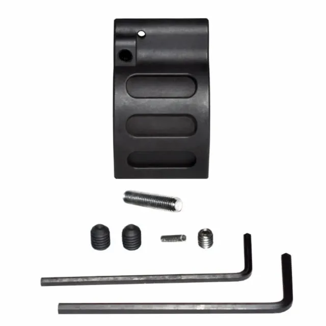 M2 Armament Group AR-15 .750 Low-Profile Adjustable Gas Block Black