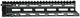 Daniel Defense 10in MFR XL Rail Systems w/ M-LOK attachments Black