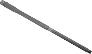 Shaw AR-10 22 Creedmoor Threaded Barrel 22in Spiral Flute HBAR Profile 1-8 Twist 5/8-24 Thread Matte Stainless
