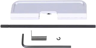 Guntec USA AR-15 Ejection Port Dust Cover Assembly Gen 3 Anodized Clear