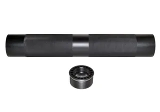 Sniper AR-15 12.5in Pistol Tubular / Round Forend Handguard 6061-T6 Aluminum .223/5.56 Mid-Length Matte Black