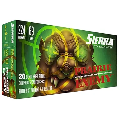Prairie Enemy 224 Valkyrie 69gr Blitzking 20/Box