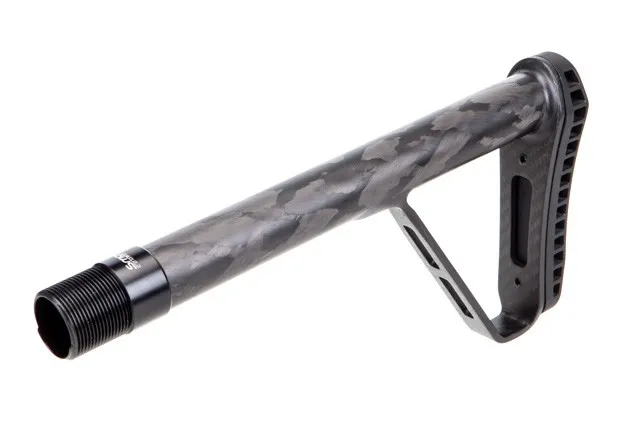 Smoke Composites Carbon Fiber Buttstocks - Closed Rifle Length w/ Butt-pad