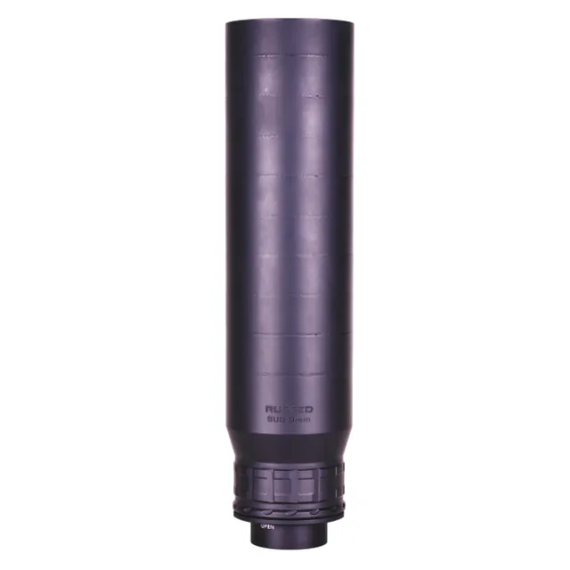 RUGGED SUB9 SUPPRESSOR 9MM, Black