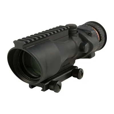 Ta648 ACOG 6x48mm Fixed Red Chevron 223 Reticle Black W/Ta75 Mount
