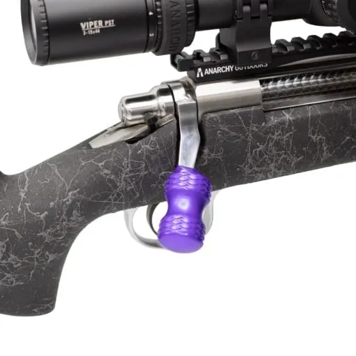 Anarchy Outdoors Clamp-On Bolt Knob - Purple