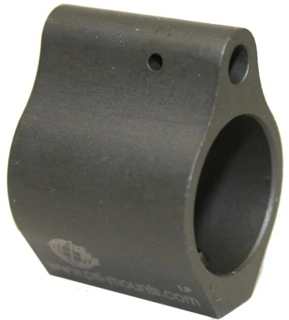 Precision Reflex Pri Low Profile Gas Block .750 Diameter Steel Black