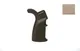 DLG Tactical AR15 Rubberized Grip w/ Beavertail Fingerprin Tan