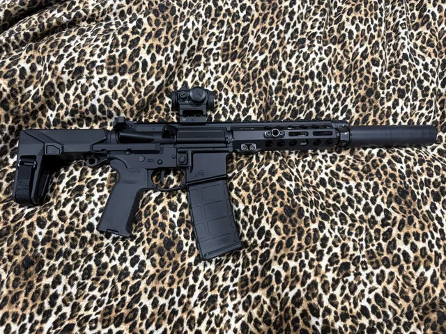 Faxon 7.5-inch 300 Blackout SBR with FCD Rail and OCL Lithium 9
