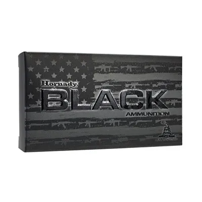 Black 6.5 Grendel 123gr ELD Match Polymer Tipped 200 Case