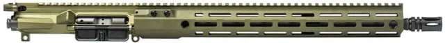 Aero Precision M4E1-T PRO 5.56x45 16 in Upper Receiver Hanson Mid Length 1-7 Twist A2 Birdcage OD Green 11D112-1