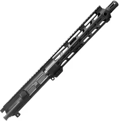 XTS Complete Upper Receiver w/o BCG AR-15 300 BO 19.5in 10.5in Pistol 1-8 Twist 5/8x24 Thread M-LOK Bird Cage Black Nitride Finish