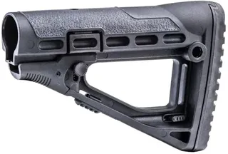 Roni AR15/M16 Skeletonized Triangular Butt Stock Black