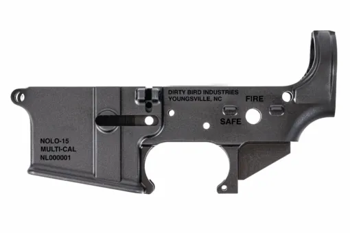 Dirty Bird NOLO AR-15 Stripped Forged Lower Receiver