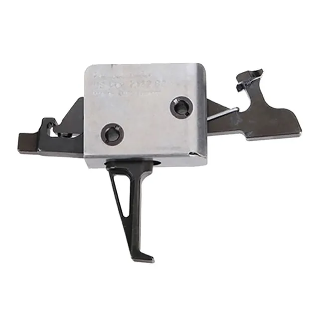 CMC Triggers AR-15 Match Grade Two-Stage Flat Trigger, Matte Black (2lb/4lb) - 93504
