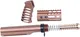 Guntec USA AR-15 4in Pistol Brace Build Kit With Milspec Buffer Tube Anodized Bronze