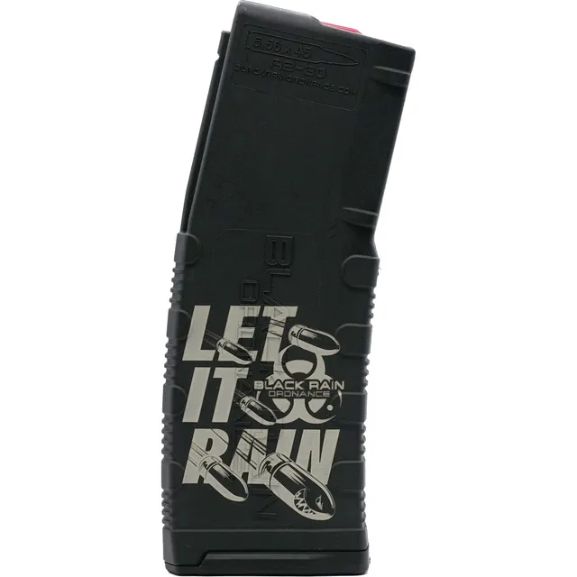 Black Rain Ordnance 30rds 5.56x45mm/.223 Remington Black Magazine - Tactical