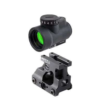 Trijicon Unity MRO 1x25 2 MOA Red Dot Sight W/Fast Mount Black
