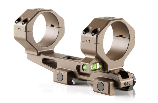 RPM - Bravo 35mm cantilever mount, (1.50") with bubble level, FDE
