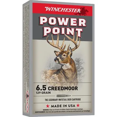 Power Point 6.5 Creedmoor 129gr Power Point 20/Box