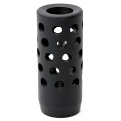 Anarchy Outdoors CVA Paramount/Accura Full Port Muzzle Brake Black - .50 Cal (3/4"x24)