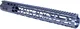 Guntec USA Air Lite M-LOK System Free Floating Handguard With Monolithic Top Rail 15in Anodized Grey