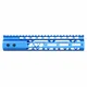 Guntec USA Air Lite M-LOK Free Floating Handguard w/Monolithic Top Rail 10in Blue