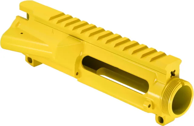 WMD Guns AR-15 A3/A4 Upper Receiver Forged w/M4 Feed Ramps Stripped NiB-X Corvette Yellow 1-NIBXUF-Corvette Yellow