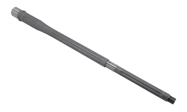 Shaw AR-10 25 Creedmoor Threaded AR Barrel 20in HBar Rifle 1-7.5 Twist Weight 2.95lb Straight Flute Matte Stainless